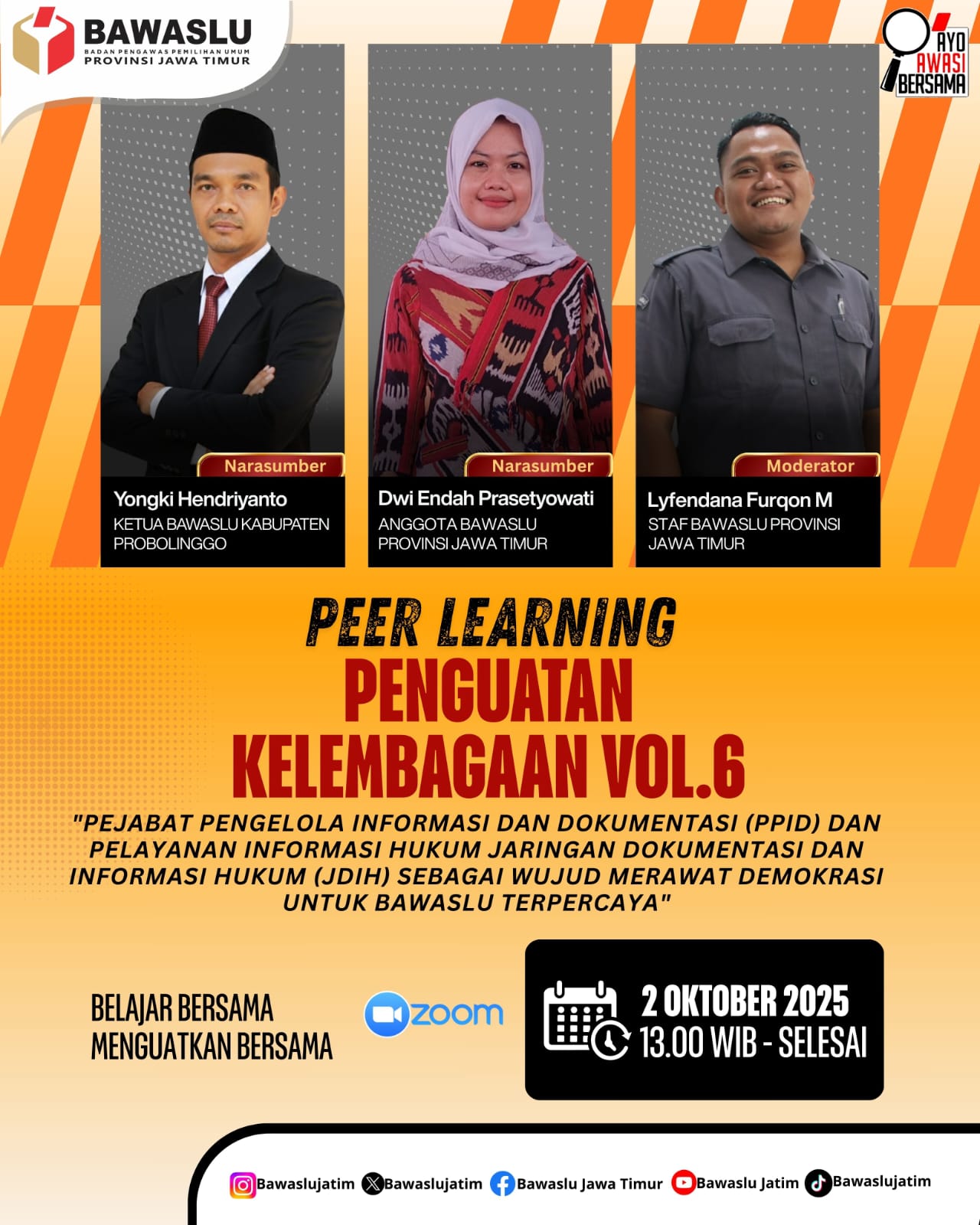 Poster Giat Peer Learning Vol. 6