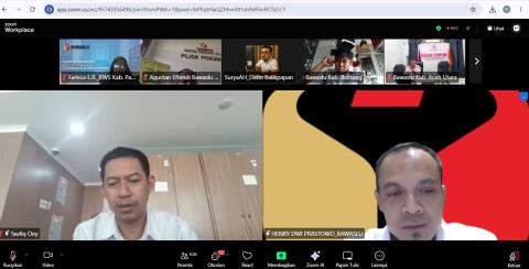 Bawaslu Probolinggo ikuti Rapat Sosialisasi PPID