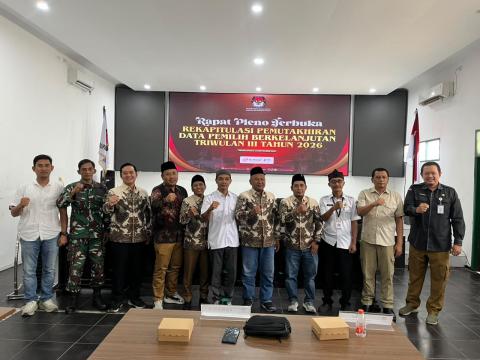 Bawaslu Kabupaten Probolinggo Kawal Ketat Pleno Terbuka PDPB Triwulan III 2026 demi Jamin Akurasi Hak Pilih